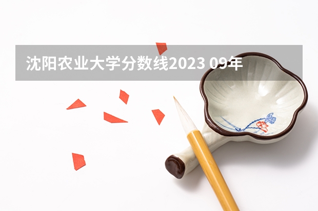 沈阳农业大学分数线2023 09年各大学在河南的录取分数线