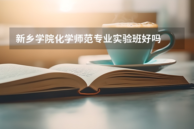 新乡学院化学师范专业实验班好吗