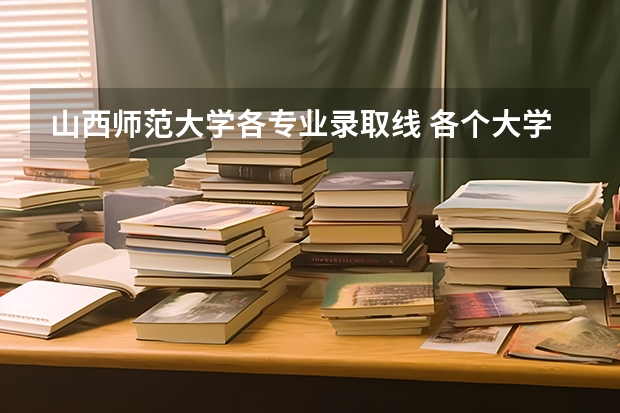 山西师范大学各专业录取线 各个大学在山西的录取分数线