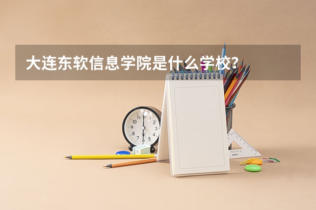 大连东软信息学院是什么学校？