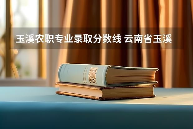 玉溪农职专业录取分数线 云南省玉溪市民族中学录取分数线