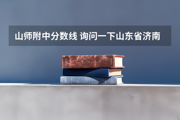 山师附中分数线 询问一下山东省济南市09年中考实验、山师附中幸福柳分校、外国语的分数线