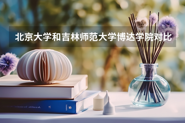 北京大学和吉林师范大学博达学院对比哪个好