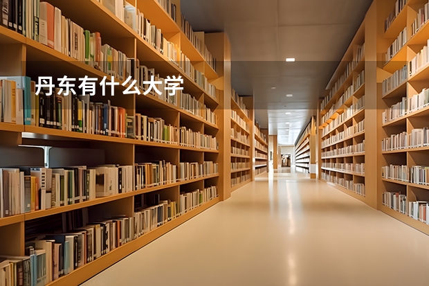 丹东有什么大学