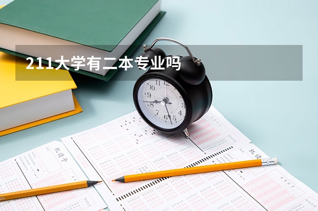 211大学有二本专业吗