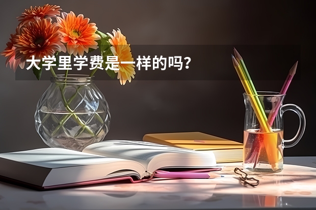 大学里学费是一样的吗？