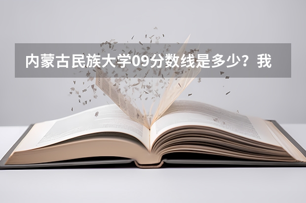 内蒙古民族大学09分数线是多少？我区内的，445，能进吗?